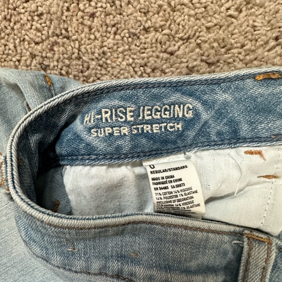American Eagle Hi-Rise Jeggings super stretch - Picture 5 of 5
